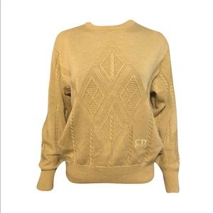 SOLD! Vintage Christian Dior Sports Sweater
